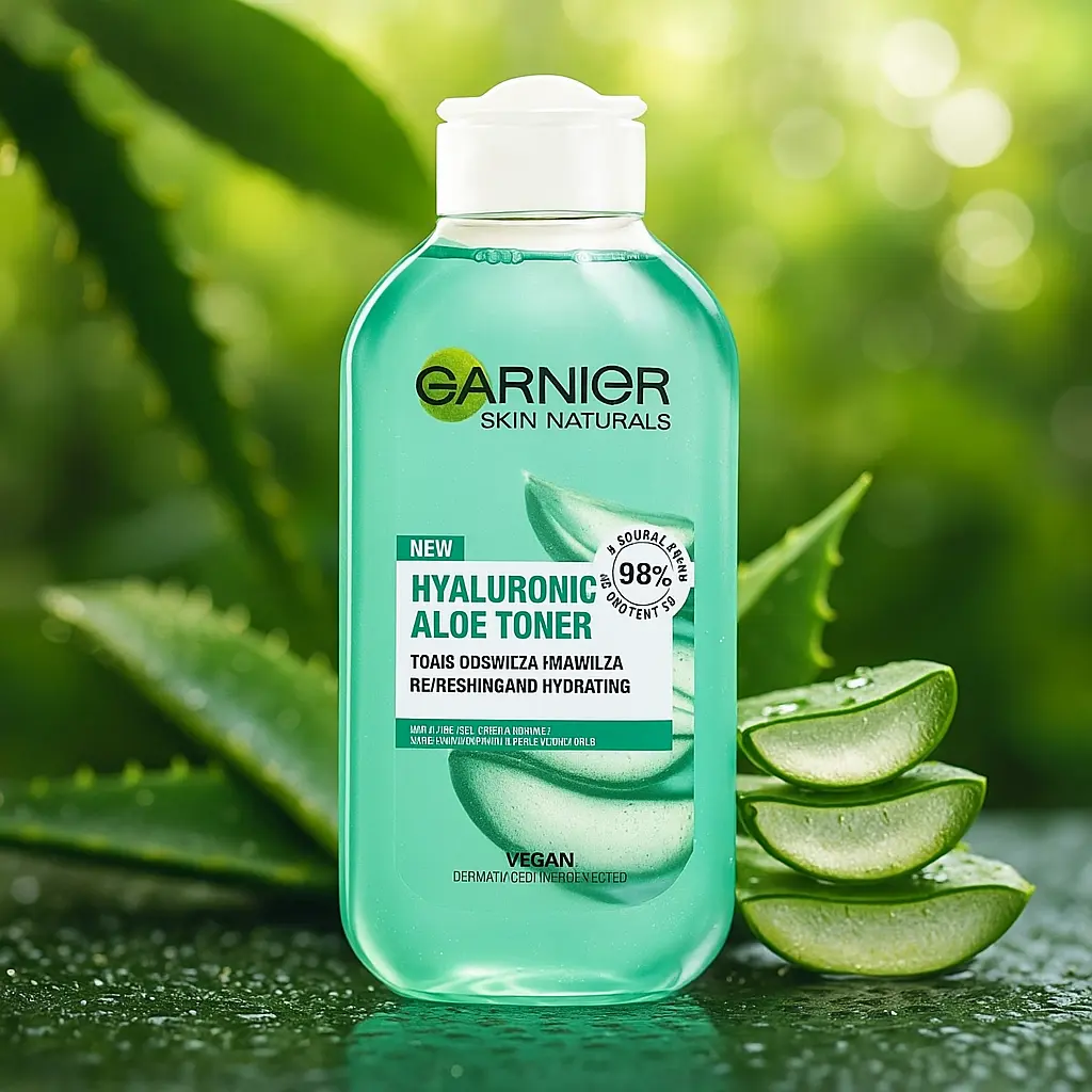 Garnier Hyaluronic Aloe Toner, tonique hydratant pour tous les types de peau, 200ml GARNIER