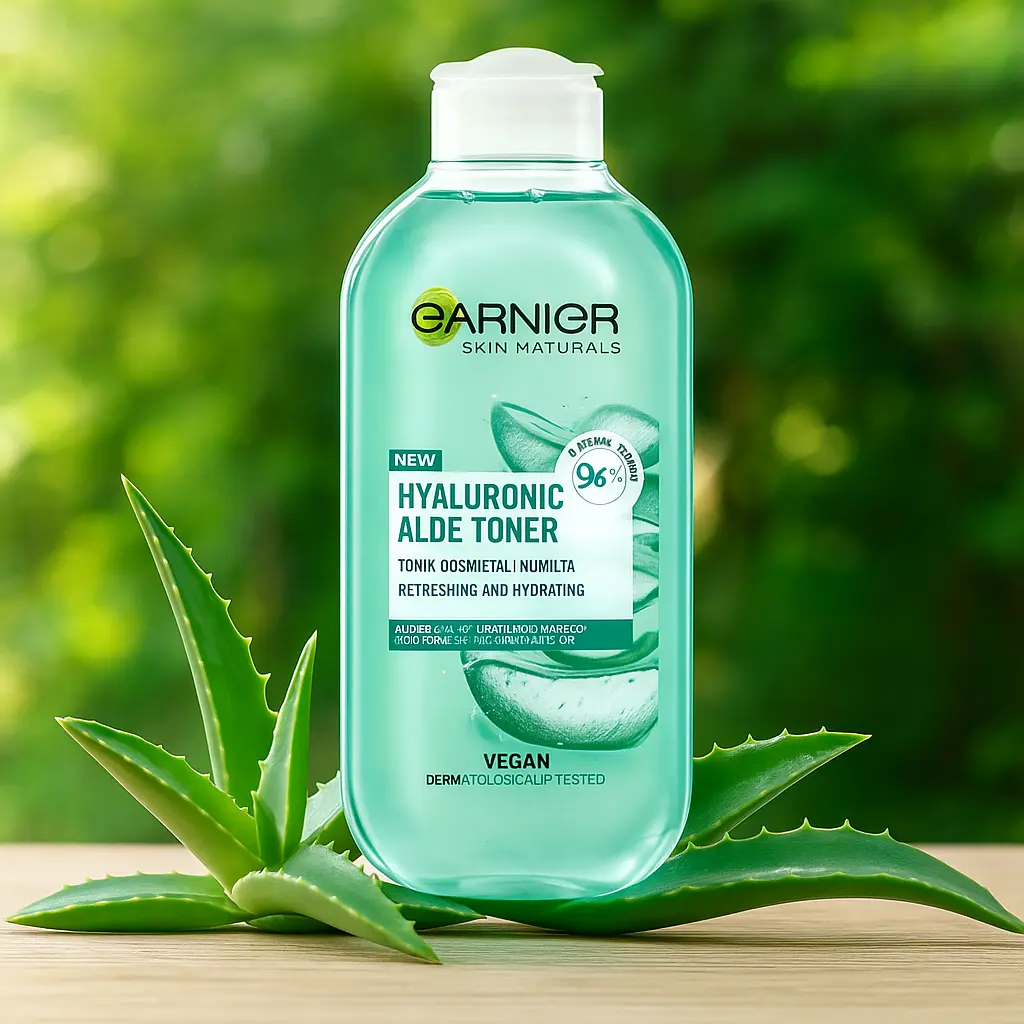 Garnier Hyaluronic Aloe Toner, tonique hydratant pour tous les types de peau, 200ml GARNIER