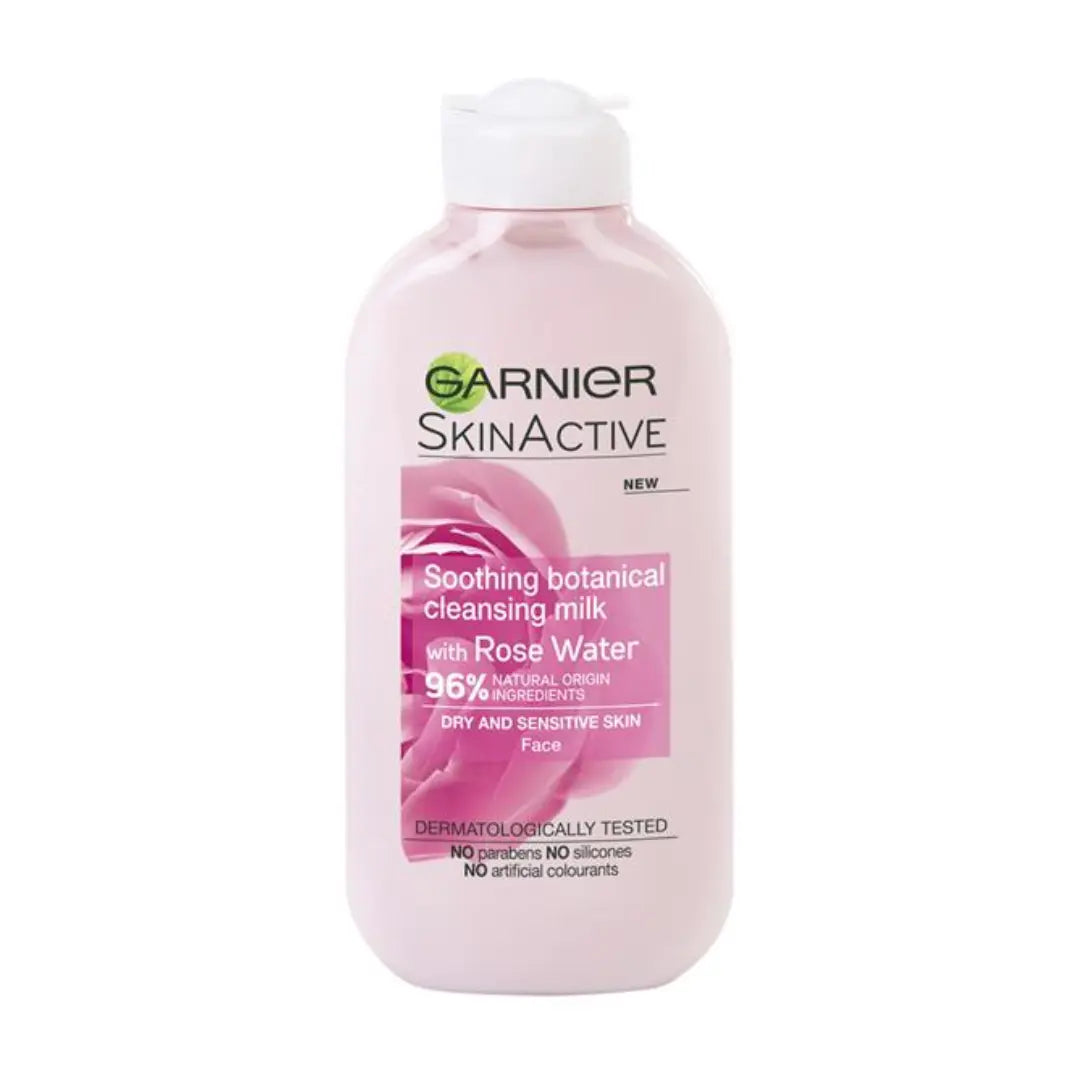 Garnier Lait Démaquillant Peaux Sensibles à l'Eau de Rose Naturelle 200 ml garnier