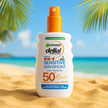 Charger l&#39;image dans la galerie, Garnier NIÑOS sensitive spray avancé SPF50+ Pour Enfant 200ML GARNIER
