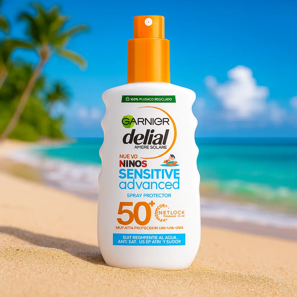 Garnier NIÑOS sensitive spray avancé SPF50+ Pour Enfant 200ML GARNIER