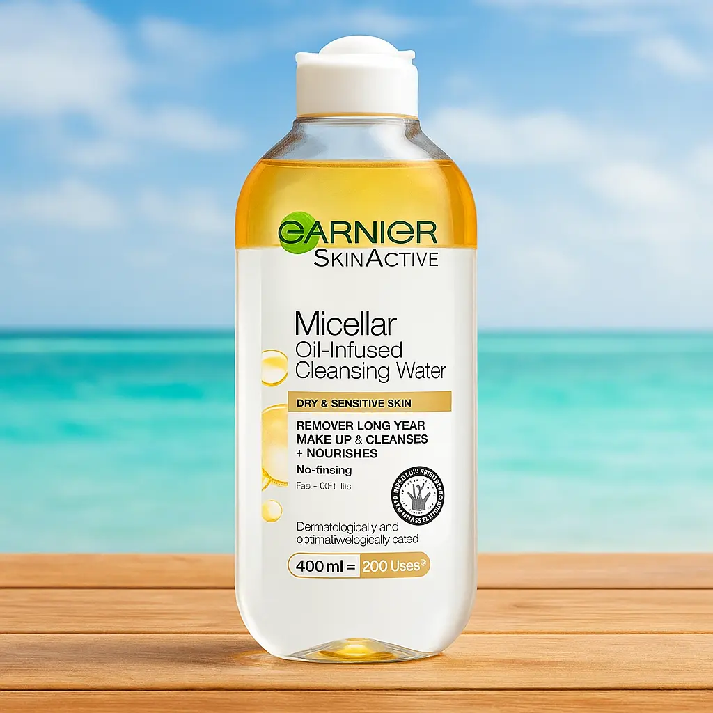 Garnier Nettoyant pour le visage infusé d’huile d’eau micellaire 400ml GARNIER