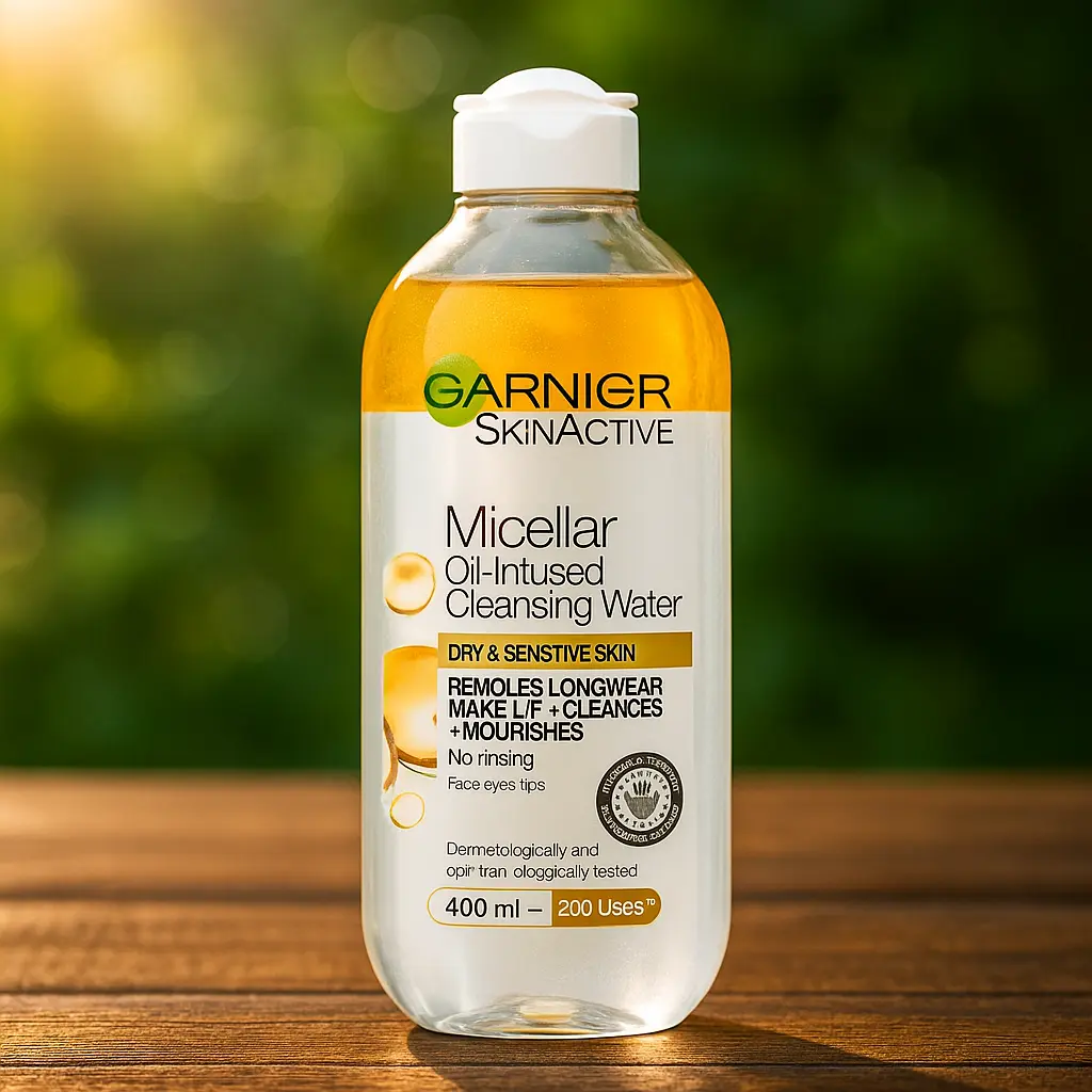 Garnier Nettoyant pour le visage infusé d’huile d’eau micellaire 400ml GARNIER