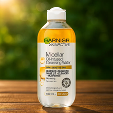 Charger l&#39;image dans la galerie, Garnier Nettoyant pour le visage infusé d’huile d’eau micellaire 400ml GARNIER
