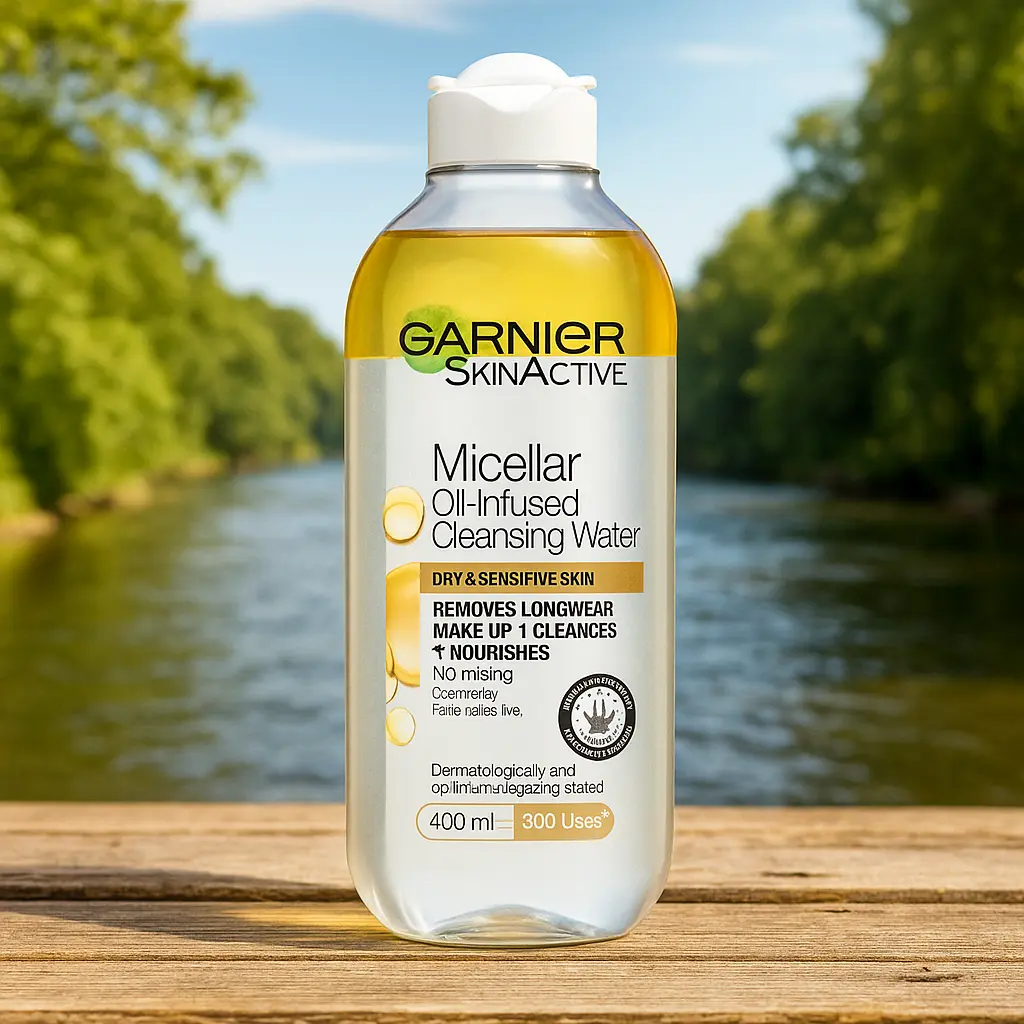Garnier Nettoyant pour le visage infusé d’huile d’eau micellaire 400ml GARNIER