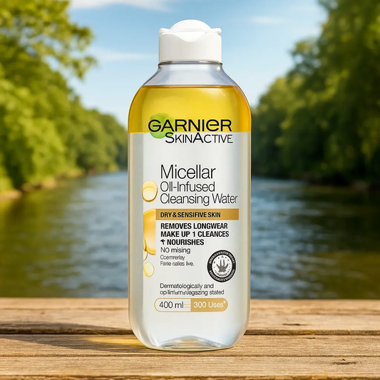 Garnier Nettoyant pour le visage infusé d’huile d’eau micellaire 400ml GARNIER