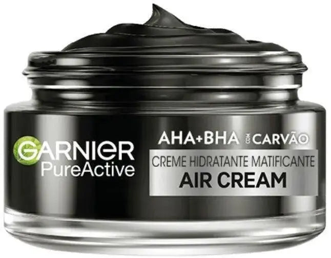 Garnier Pure Active AHA+BHA Crème Aérienne Matifiante Quotidienne au Charbon 50ml GARNIER