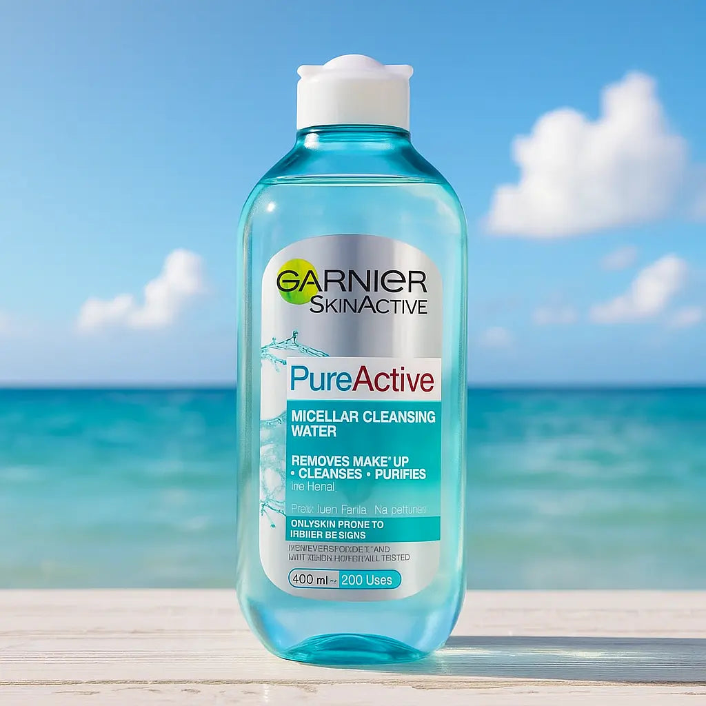 Garnier Pure Active Eau Micellaire Nettoyant Visage Peau Grasse 400ml GARNIER