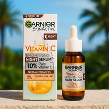 Charger l&#39;image dans la galerie, Garnier  Sérum de nuit éclaircissant à la vitamine C 30 ML NEW GARNIER
