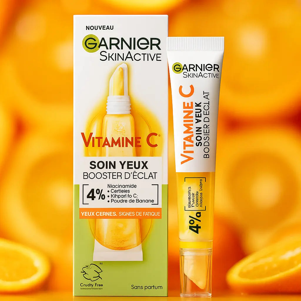 Garnier Skin Active Crème Contour des Yeux Éclaircissante à la Vitamine C 15Ml GARNIER