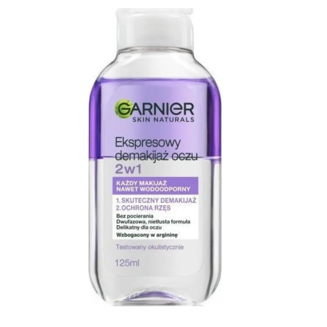 Garnier Skin Naturals Démaquillant pour les yeux 2en1 Démaquillant pour les yeux 125 ml GARNIER