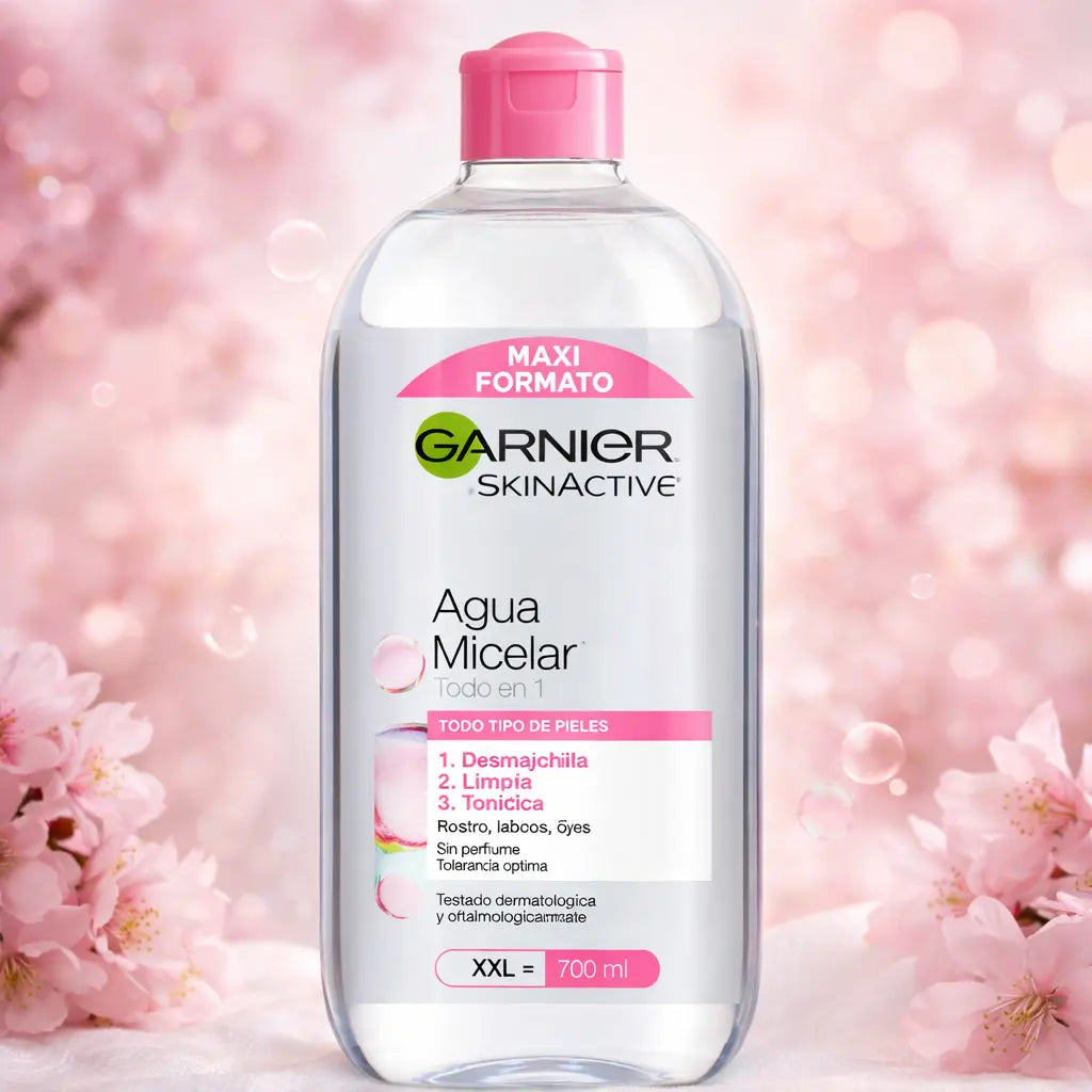 Eau Micellaire Garnier SkinActive Tout-en-1 XXL – 700 ml