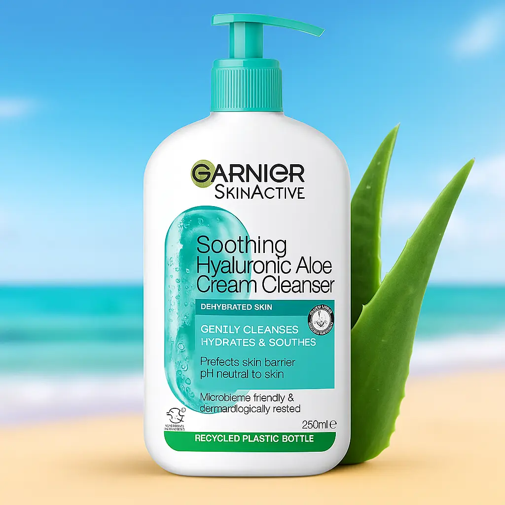 Garnier Skinactive Crème Nettoyante Apaisante à l’Aloès 250ml GARNIER
