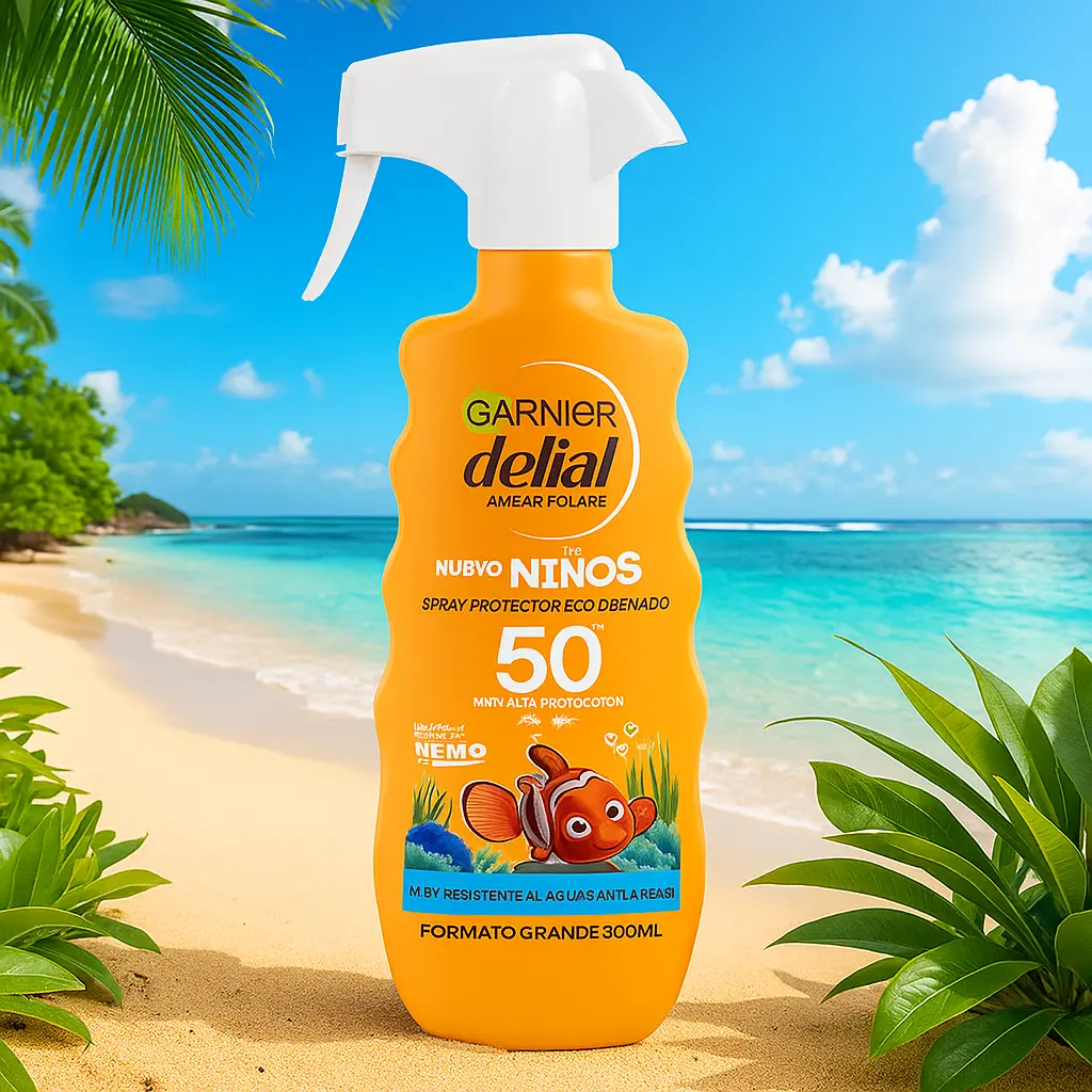 Garnier Spray protecteur éco-conçu KIDS SPF50+ 300ML GARNIER