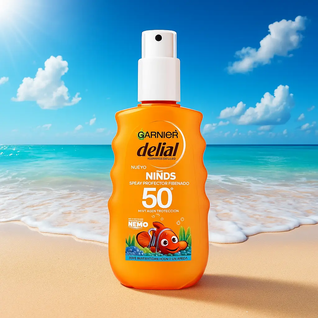 Garnier Spray protecteur éco-conçu pour enfant Delial SPF50 - 150ml GARNIER