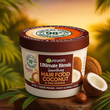 Charger l&#39;image dans la galerie, Garnier Ultimate Blends Hair Food Huile de coco 3-en-1Masque GARNIER
