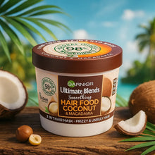 Charger l&#39;image dans la galerie, Garnier Ultimate Blends Hair Food Huile de coco 3-en-1Masque GARNIER
