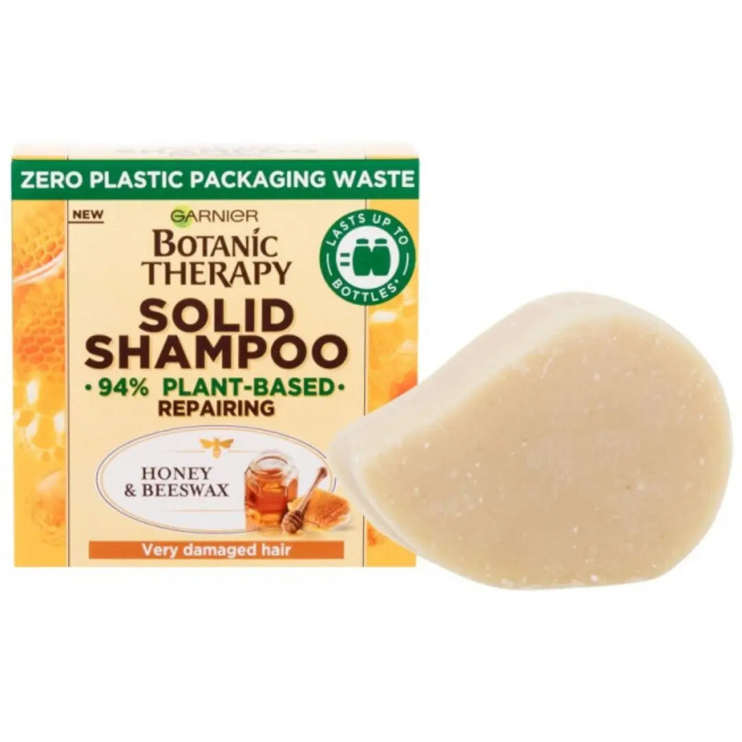 Garnier Ultimate Blends Honey Treasures Shampoing solide fortifiant pour cheveux abîmés 60g GARNIER