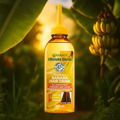 Garnier Ultimate Blends Traitement nourrissant intense pour cheveux secs à la banane 200 Ml garnier