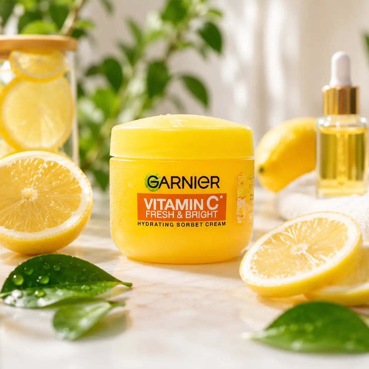 Crème Visage Sorbet Garnier Vitamin C Fresh & Bright — 85 ml