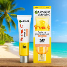 Charger l&#39;image dans la galerie, Garnier Vitamine C Fluide UV Quotidien SPF50+ Glow 40 ml GARNIER
