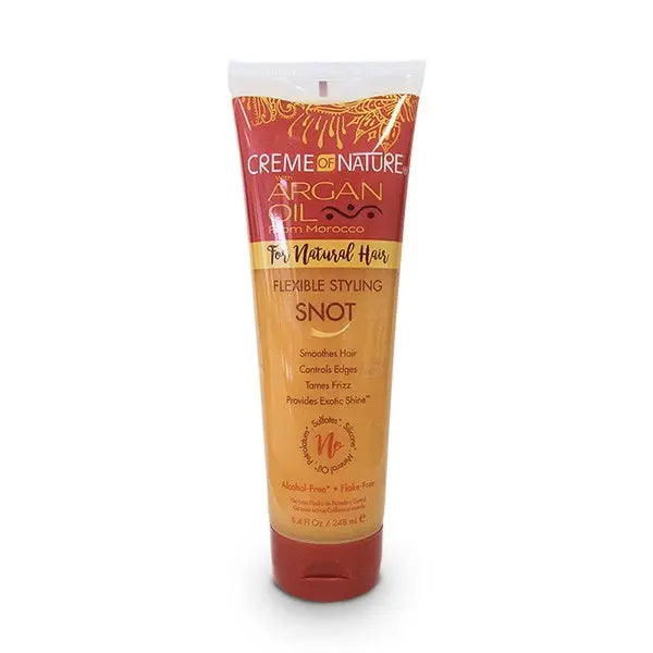 Gel Argan pour cheveux naturels 248ml (Flexible Styling Snot) CREME OF NATURE