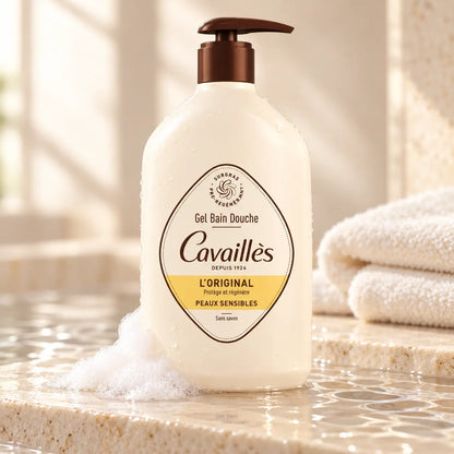 Gel Bain & Douche Rogé Cavaillès L'Original Surgras – Peaux Sensibles 1 L