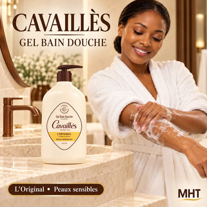 Gel Bain & Douche Rogé Cavaillès L'Original Surgras – Peaux Sensibles 1 L