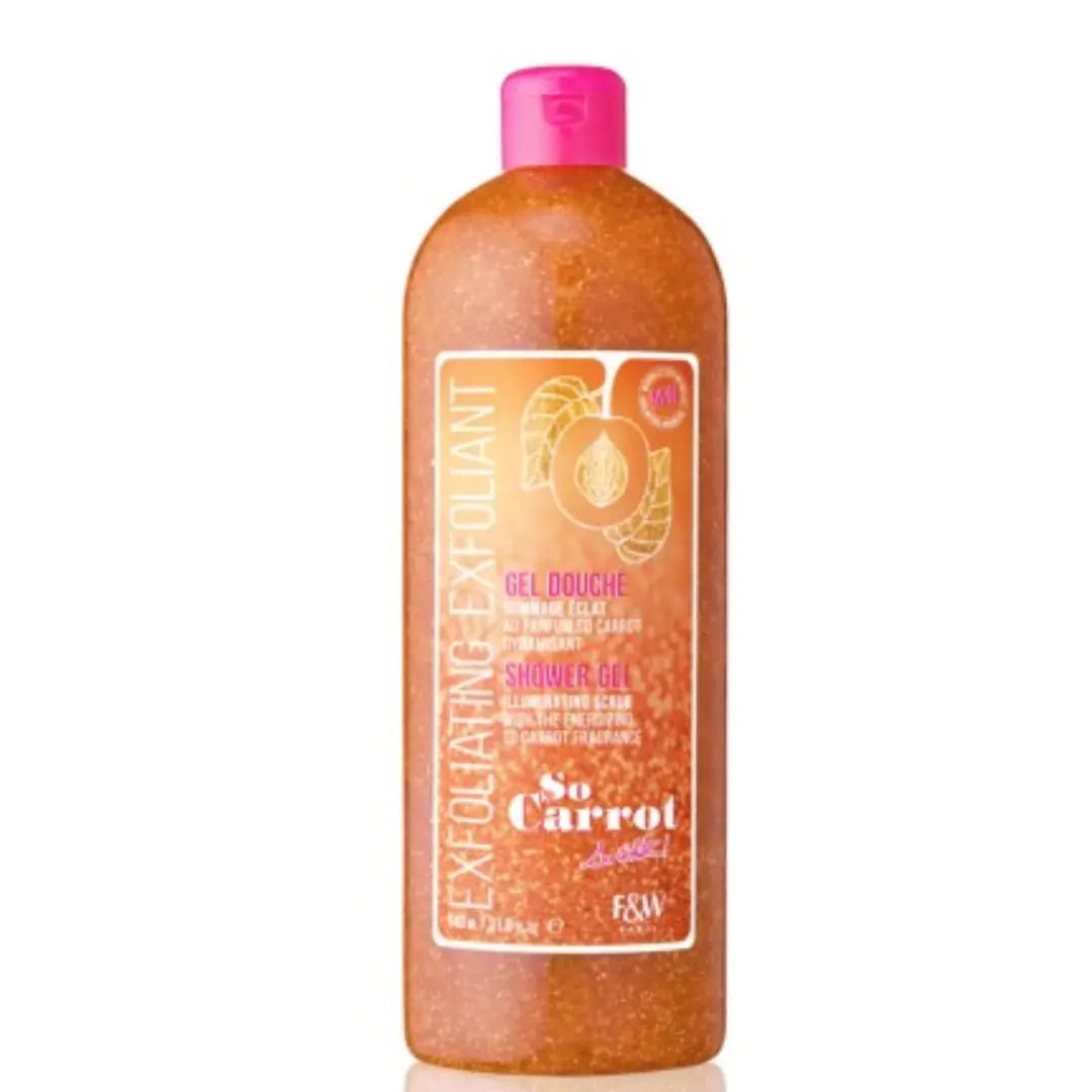 Gel Douche Exfoliant Fair & White So Carrot — Extraits de Carotte & Noyaux d'Abricot — 940 ml