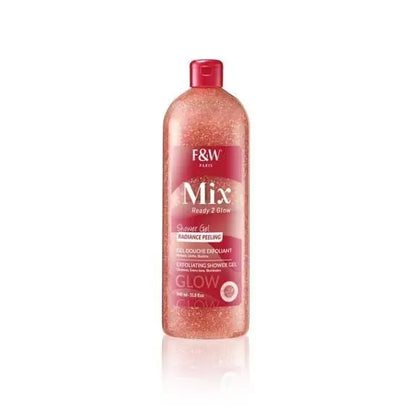 Gel Douche Exfoliant Fair & White Mix Ready 2 Glow — Radiance Peeling — 940 ml