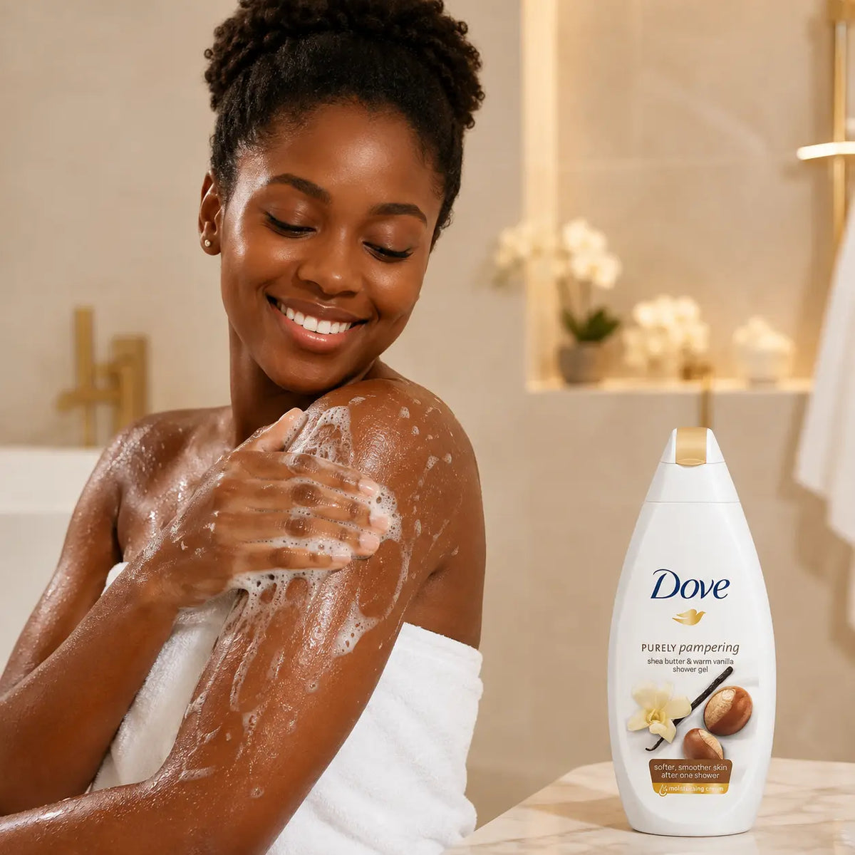 Gel Douche Hydratant Dove Purely Pampering Karité & Vanille — 750 ml Dove
