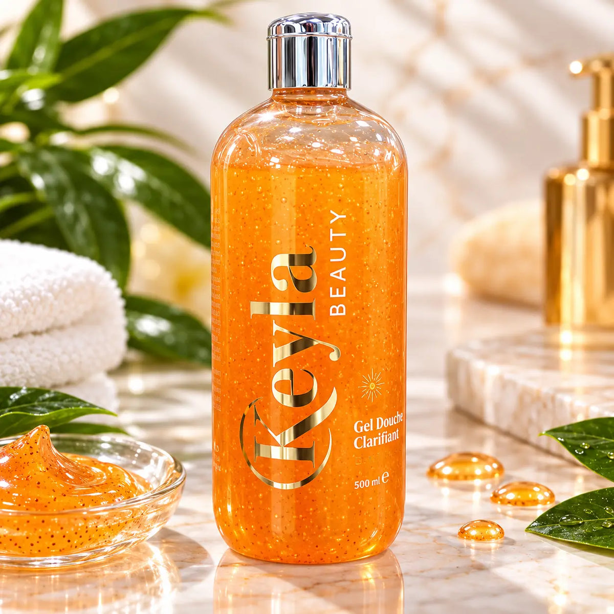Gel Douche Unifiant Keyia Beauty Éclat du Teint — 500 ml