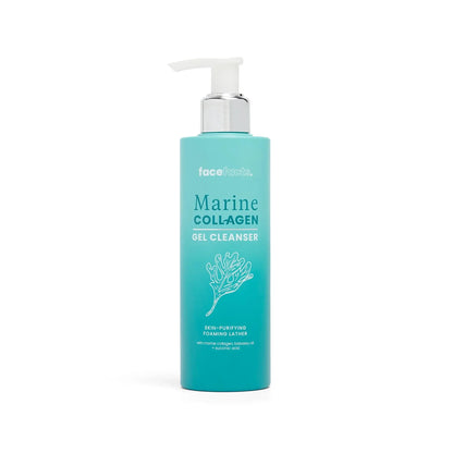 Gel Nettoyant Moussant Face Facts Marine Collagen — Collagène Marin & Babassu — 200 ml
