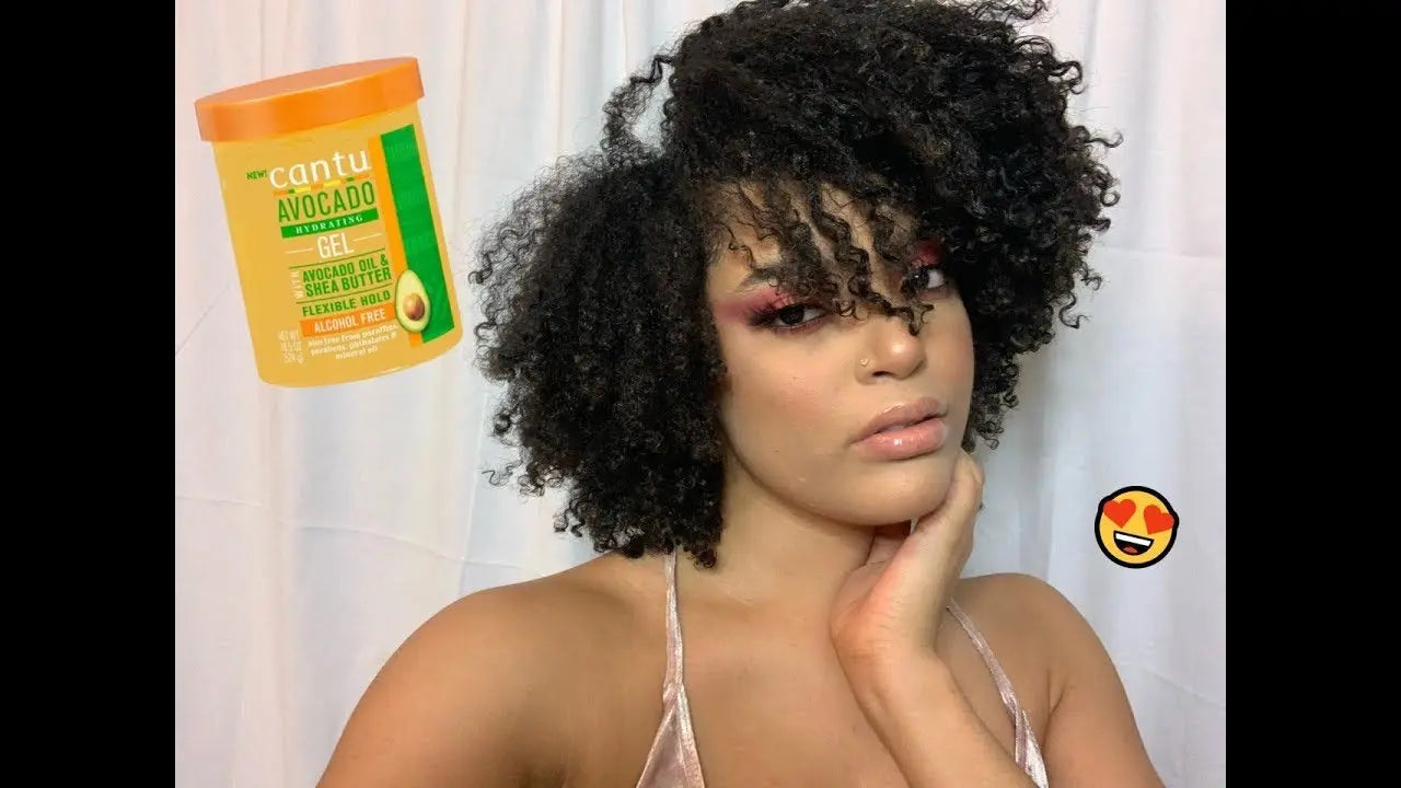 Gel  activateur de boucle a base d'huile d'avocat (524G) CANTU