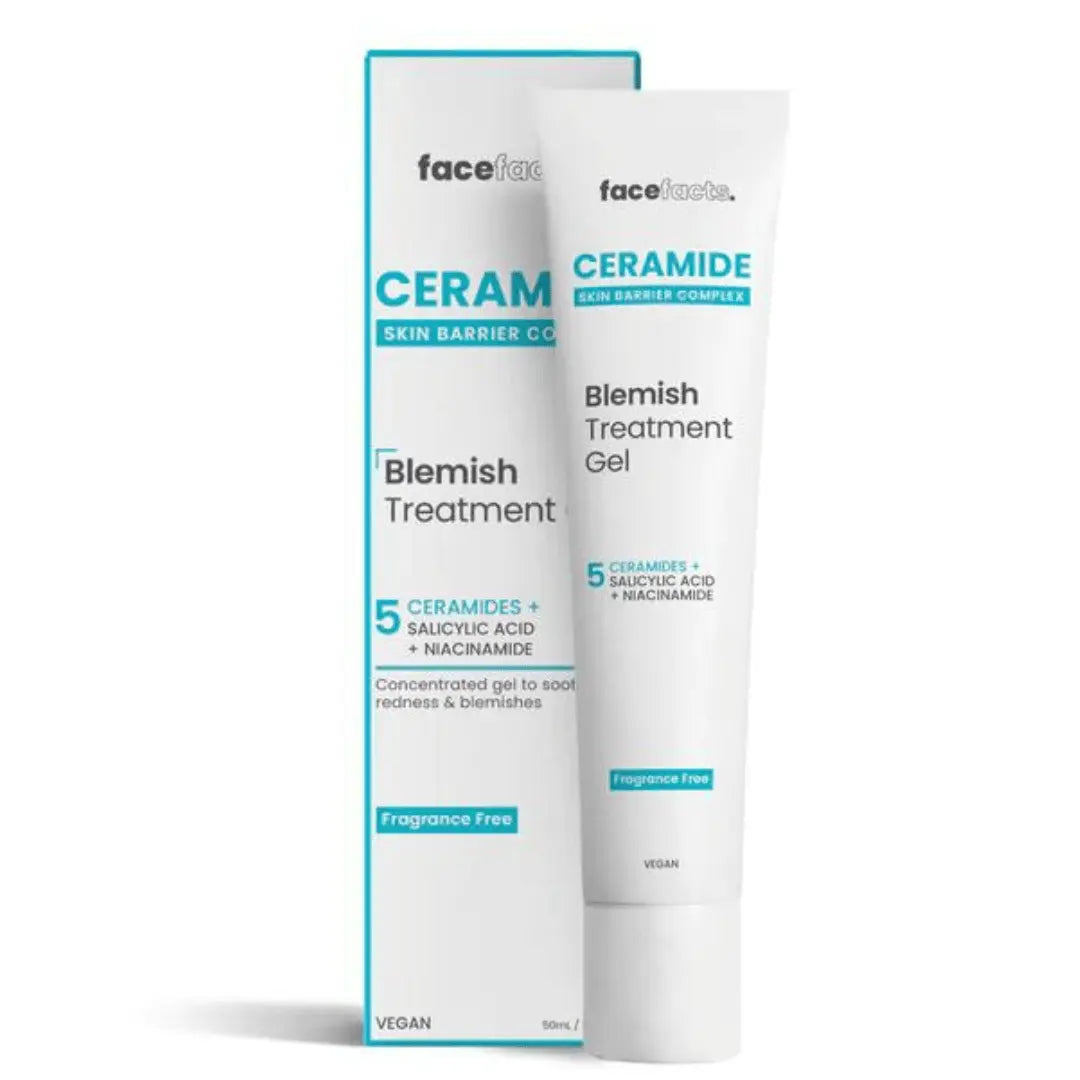 Gel de traitement des imperfections au complexe barrière cutanée céramide - 50 ml face facts