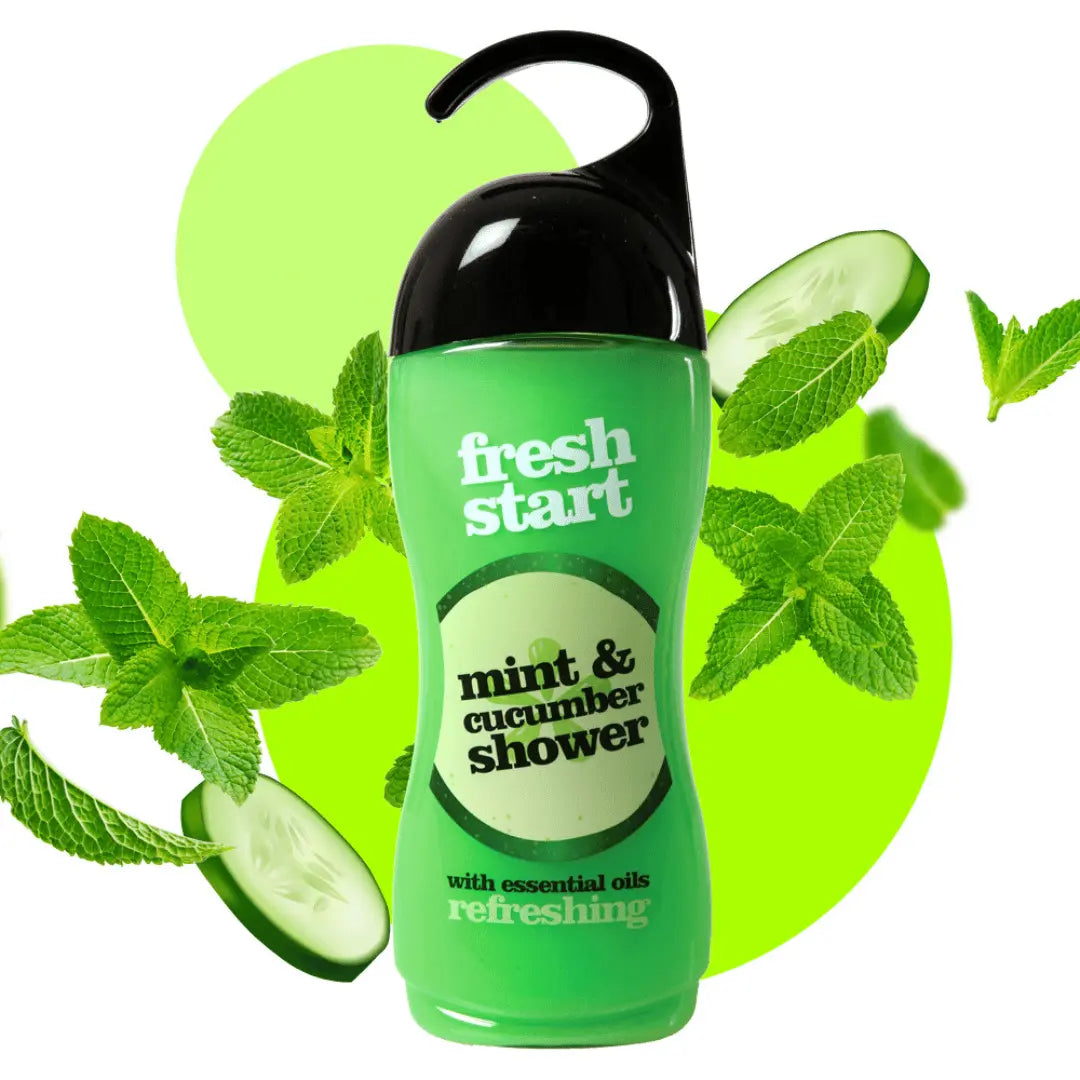 Gel douche Fresh Start menthe et concombre aux huiles essentielles 400 ml Fresh Start