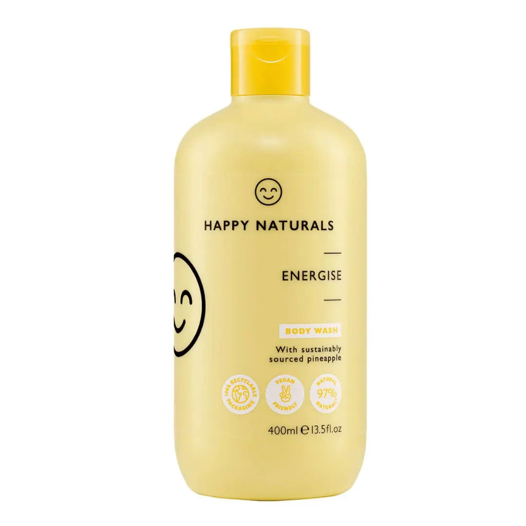 Gel douche énergisant Happy Naturals - 400 ml Happy Naturals
