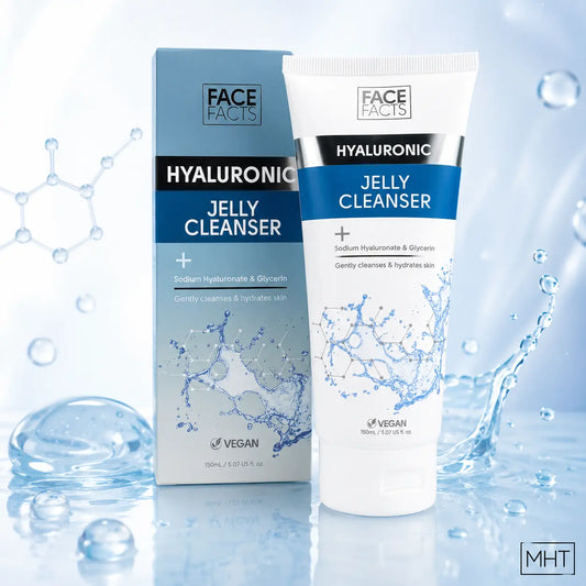 Gelée Nettoyante Visage Face Facts Acide Hyaluronique 150 ml