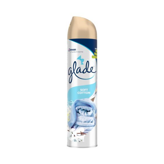 Glade Aérosol Désodorisant Coton Doux 300 ml Glade