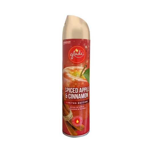 Glade Aérosol Désodorisant Pomme Épicée Cannelle 300 ml Glade