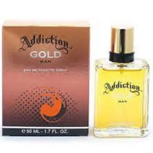 Gold  Eau De Toilette Spray For Men 50 Ml Addiction ADDICTION