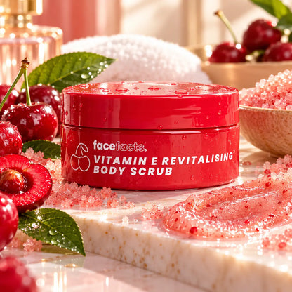 Gommage Corps Revitalisant Face Facts Vitamine E Cherry Bliss — Cerise — 200 g