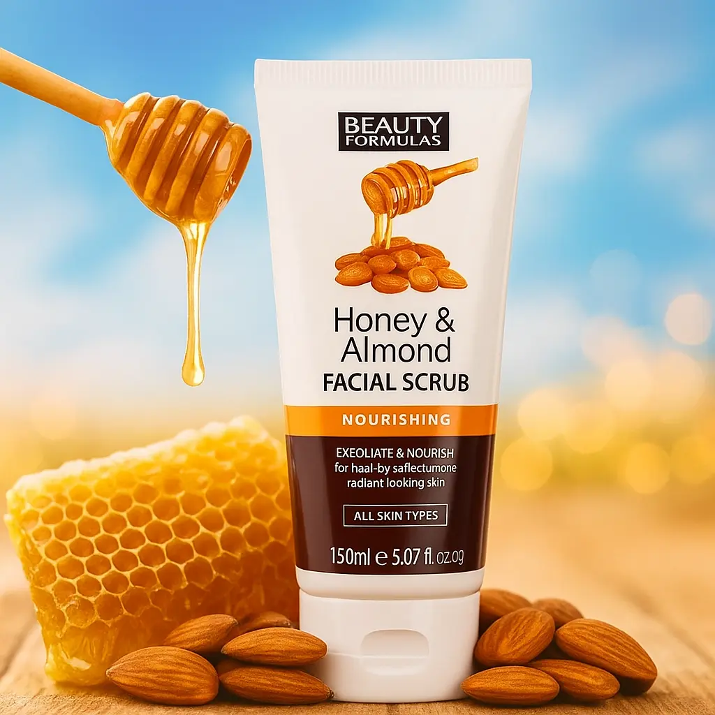 Gommage pour le visage au miel et aux amandes - 150 ml BEAUTY FORMULAS