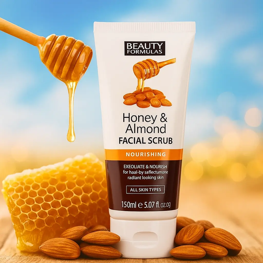 Gommage pour le visage au miel et aux amandes - 150 ml BEAUTY FORMULAS