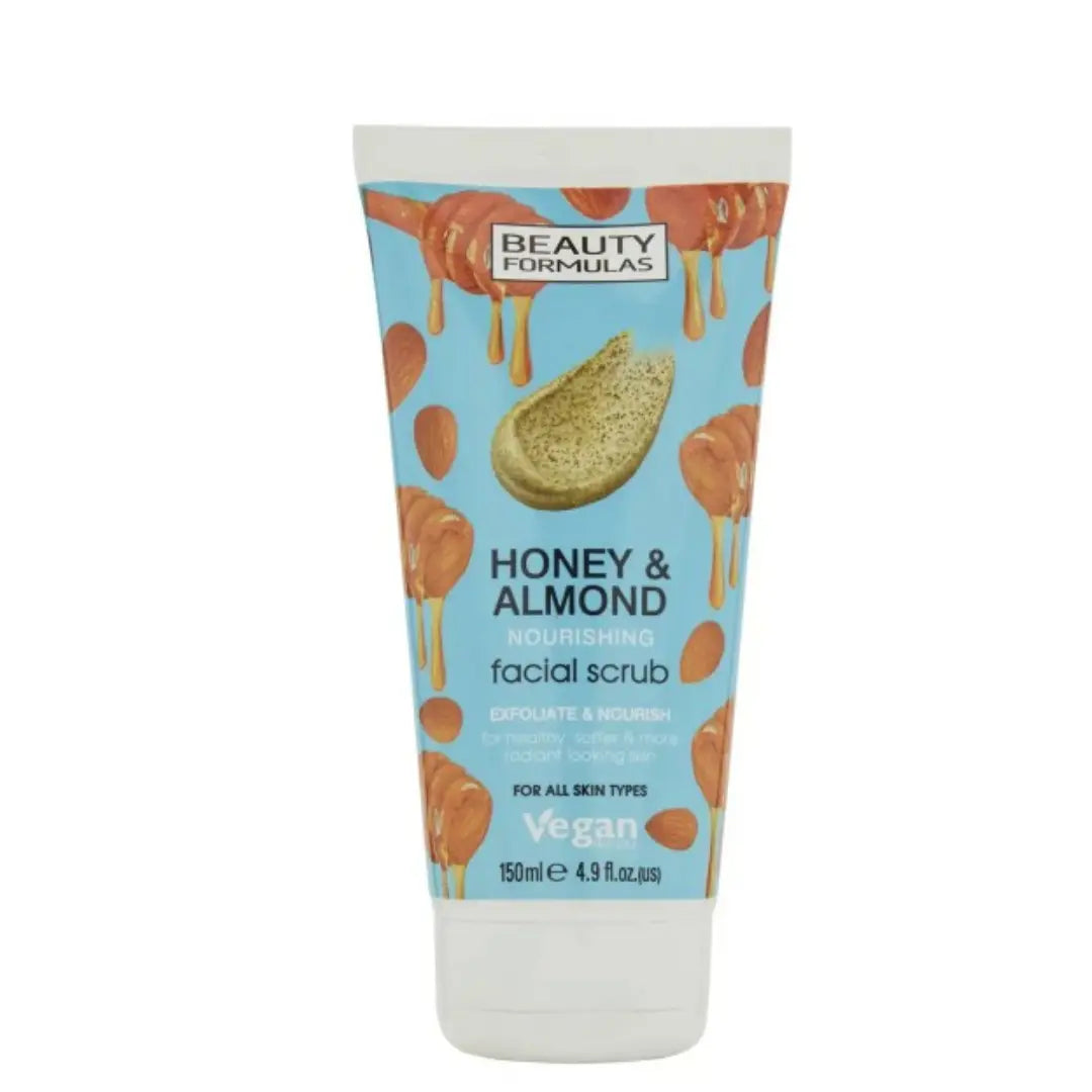 Gommage pour le visage au miel et aux amandes 150 ml BEAUTY FORMULAS