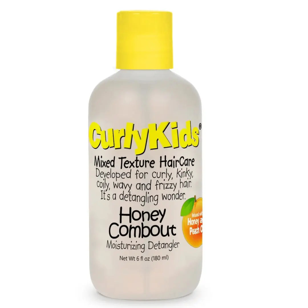 Honey Combout Hydratant Démêlant Anti-casse Hydratant pour Boucles et Bobines 180 ML CURLYKIDS