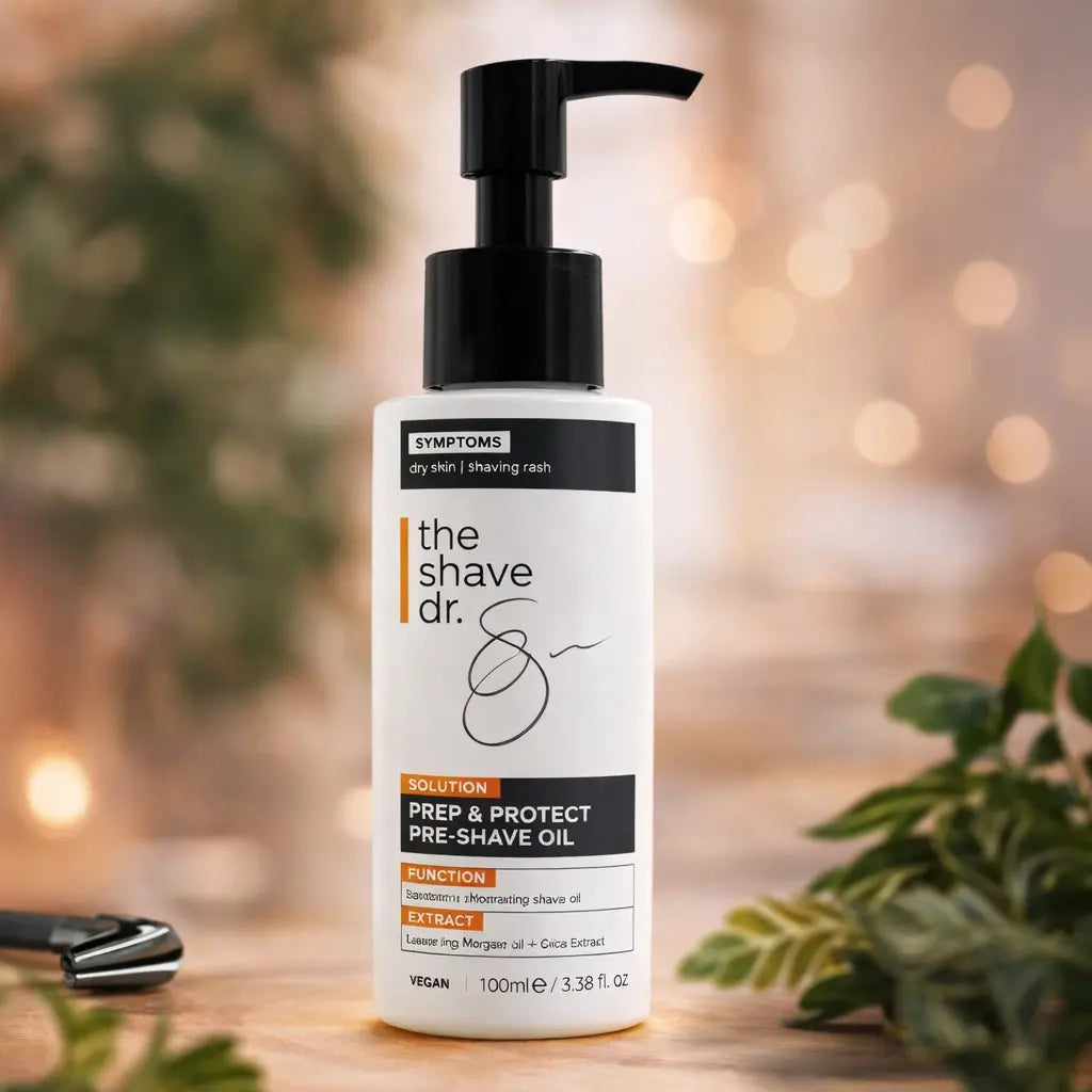 Huile Avant-Rasage The Shave Dr Prep & Protect — 100 ml