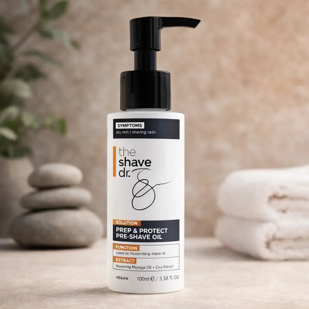 Huile Avant-Rasage The Shave Dr Prep & Protect — 100 ml