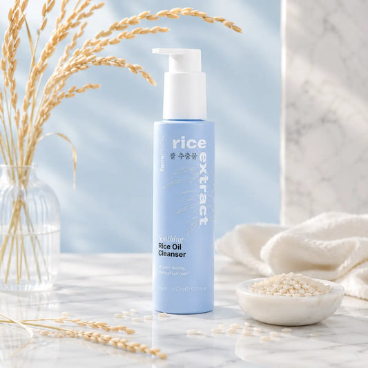 Huile Nettoyante Apaisante Face Facts Extrait de Riz — 150 ml