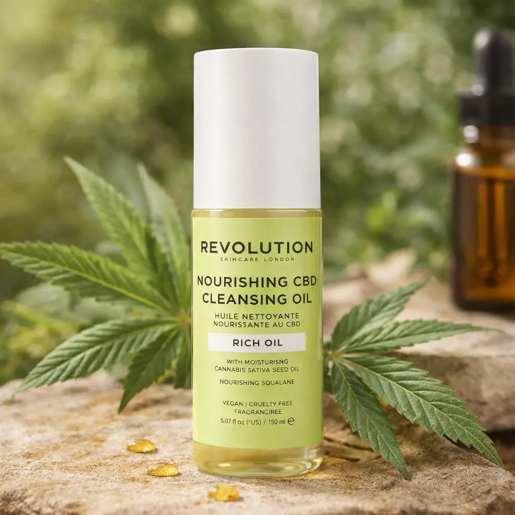Huile Nettoyante Nourrissante Revolution Skincare CBD — 150 ml